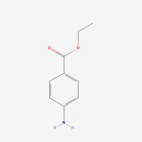 Szkielet 2D Benzocaine 1000 mg, CAS 94-09-7, wzór C9H11NO2