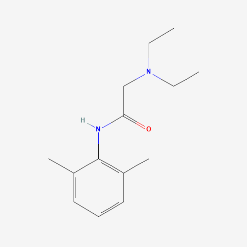 Szkielet 2D High-Purity Lidocaine (≥99.48%), CAS 137-58-6, wzór C14H22N2O