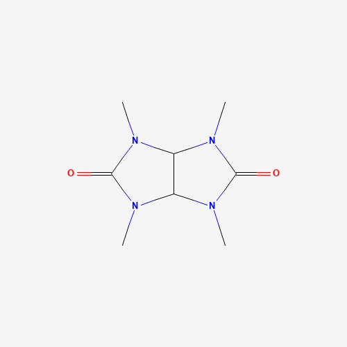 Szkielet 2D Mebicar 1000mg, CAS 10095-06-4, wzór C8H14N4O2