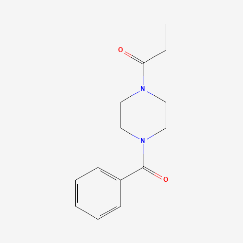 Szkielet 2D High-Purity Sunifiram (≥99.12%), CAS 314728-85-3, wzór C14H18N2O2