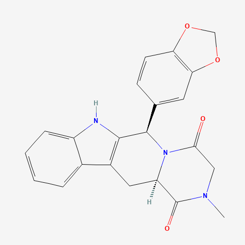 Szkielet 2D Premium Tadalafil 1000mg with ≥ 99% Purity, CAS 171596-29-5, wzór C22H19N3O4